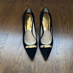 Michael Michael Kors suede heels